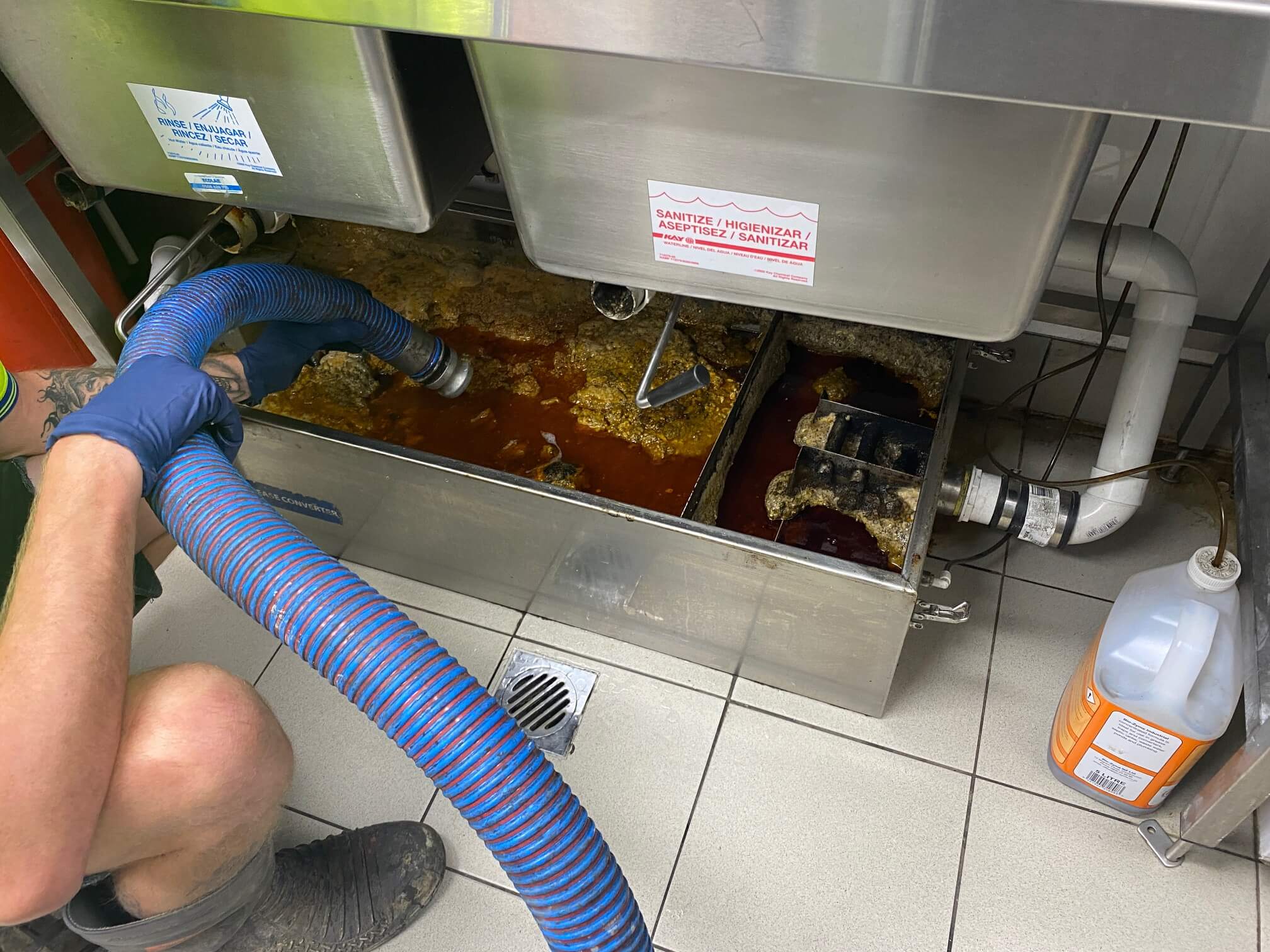 Grease Trap Cleaning in Shirley